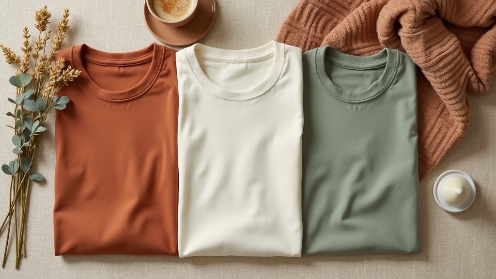 Cozy folded tees